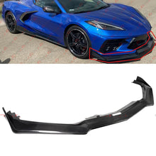 For 2020-2025 Corvette C8 Z51 Stingray Coupe ConvertibleReal Carbon Fiber Front Bumper Lip Splitter