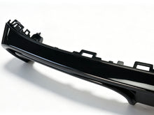 Rear Bumper Diffuser Gloss Black w/ LED Brake Light For Audi A6 C8 S-Line S6 2019-2025