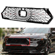 For 2023-2026 Honda Accord CY1 CY2 Matrix Mesh Style Gloss Black Front Grill Grille