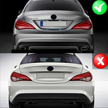 Gloss Black Rear Diffuser Exhaust Tips for 2013-2019 Mercedes W117 C117 CLA250 CLA45 AMG