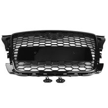 Front Bumper Grille Gloss Black Honeycomb Mesh Grill For Audi A3 S3 8P 2009-2012