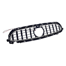 For 2021-2023 Mercedes Benz E-Class W213 Sedan Front Bumper Grille W/LED GT Black Luminous Grille