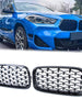 Black Diamond Kidney Grille For 2018-2023 BMW X2 F39 fg246