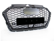 Carbon Fiber Look Front Grill for AUDI A3 8V S3 2017-2020 w/ ACC
