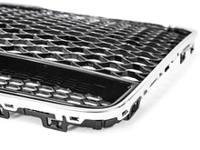 For 2013-2016 AUDI A5 S5 RS5 Front Bumper Honeycomb Grille Grill + Chrome Frame
