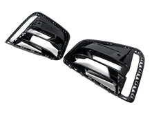 4pcs For 2021-2026 BMW 4 Series G22 G23 430i M440i Front Bumper Fog Light Grille Trim Air Duct
