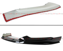 For 2017-2020 BMW G30 530i 540i M550i M Sport Bumper Glossy Black Front Lip Splitter Kit