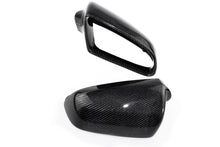 Real Carbon Fiber Side Mirror Cover Caps Replace For AUDI A4 B7 B6 S42002-2008