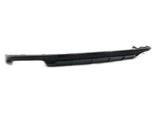 Gloss Black Rear Diffuser + Exhaust Tips For Audi A6 C7.5 Non-S-Line Sedan 2016-2018