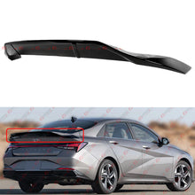 For 2021-2024 Hyundai Elantra Sedan R Style Gloss Black Highkick Trunk Spoiler Wing