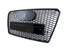 Gloss Black Front Mesh Grille for AUDI A7 C7 S7 2012-2015 fg49