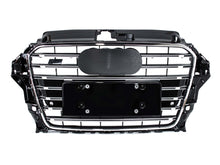S3 Style Chrome Front Grille for Audi A3 8V S3 2013 2014 2015 2016