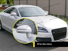 Chrome Mirror Cover Caps Replace For AUDI TT MK2 8J TTS TTRS R8 2006-2014 mc9