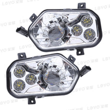 Chrome LED Headlight For Polaris RZR 800 900 XP ATV UTV 11-14