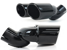 Rear Bumper Diffuser + Exhaust Tips for Audi A6 C8 NON-Sline Base Trim 2019-2025