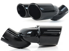 Rear Bumper Diffuser + Exhaust Tips for Audi A6 C8 NON-Sline Base Trim 2019-2025