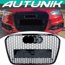 RS6 Style Honeycomb Front Grille For AUDI A6 C7 S6 2012-2015 fg146