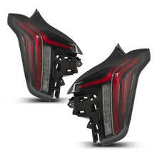 For 2020-2026 Cadillac CT5 LED Black Red Lens Pair Tail Light Dynamic Left+Right
