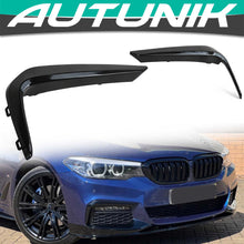 Front Fog Light Side Lower Grill Trim For 2017-2020 BMW 5 Series M-Sport G30 G31 540i 530i 530e