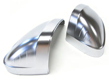 Matte Chrome Mirror Cover Caps Replace for AUDI A4 B9 S4 A5 S5 RS5 2017-2025 WITHOUT Assist Light