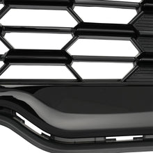 Gloss Black Front Upper Grille For 2022-2023 GMC Terrain Denali