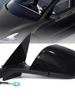 13Pin Left Driver Side Mirror Assembly Black For Tesla Model 3 2017-2023 Heated Memory Recall