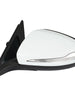 White Left Driver Side Mirror w/ Blind Spot for 2014-2020 Mercedes W222 S450 S500 S550 Sedan