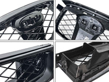 3pcs For Subaru Impreza WRX STI 2006-2007 Glossy Black Front Bumper Upper Grille