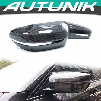 Real Carbon Fiber Side Mirror Cover Caps Replace for BMW 3 Series G20 2019-2022 mc115