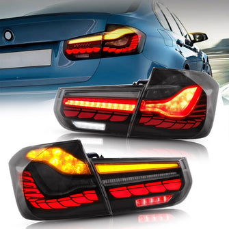 Dynamic LED Tail Lights For BMW 3 Series F30 F80 2012-2018 OLED Style