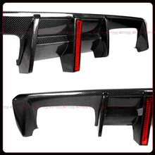 For 2021-2026 BMW G80 M3 G82 G83 M4 CTM V3 Full Carbon Fiber Rear Diffuser W/ LED
