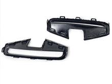 Pair For 2021-2026 BMW G22 G23 M440i Coupe Gloss Black Front Fog Light Grille Cover Trims
