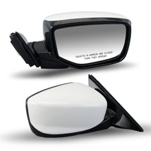 5Pin Left+Right White Mirror Side Heated Foldaway For Honda Accord Coupe 2008-2011 2012