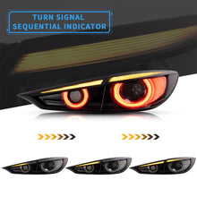 Full LED Tail Lights for Mazda 3 Axela Sedan 2014-2018 W/Sequential Signal