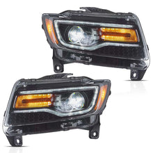 VLAND LED Headlights Assembly Start-Light DRL for Jeep Cherokee 2011-2013