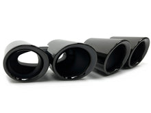 Black Exhaust Tips For 2017-2023 Porsche Panamera 971 Base Muffler Pipe