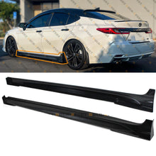 Matte Black Side Skirt Extension for 2025+ Toyora Camry LE SE XSE XLE