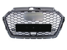 Carbon Fiber Look Front Grill for AUDI A3 8V S3 2017-2020 w/ ACC