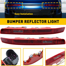 Left+Right Rear Lower Bumper Tail Light Reverse Stop Fog Lamps For Audi Q7 2007-2015
