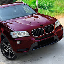 Front Bumper Grill Bumper Grille With LED Light For BMW X3 F25 2011-2013 Double Line