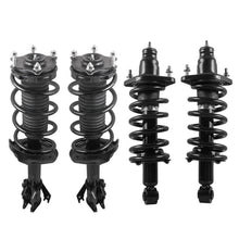 4pcs Front+Rear Complete Shocks Struts & Coil Springs For 2007-2011 Honda CR-V