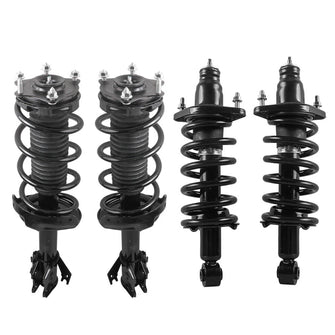 4pcs Front+Rear Complete Shocks Struts & Coil Springs For 2007-2011 Honda CR-V