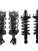 4pcs Front+Rear Complete Shocks Struts & Coil Springs For 2007-2011 Honda CR-V