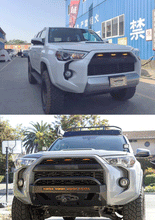 Front Bumper Upper Grille w/ Lights fit for 2020-2023 Toyota 4Runner TRD Pro