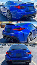 LCI Style Real Carbon Fiber Rear Bumper Diffuser For 2015-2018 Lexus RC F RCF