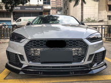 Honeycomb Black Front Grill For AUDI A5 B9 F5 S5 2017-2019