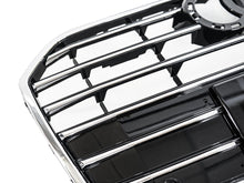 Chrome Front Bumper Grille S6 Style Fit for Audi A6/S6 C7 2016-2018