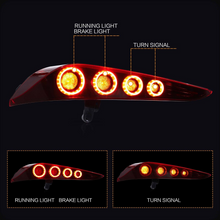 Red Led Sequential Tail Lights For Toyota GR Supra A90/A91 2020-2024