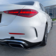 Rear Bumper Splitters Side Canards Kits for Mercedes C-Class W206 C200 C260 C300 AMG 2022+