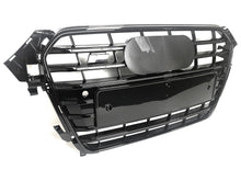 Black Front Bumper Grill for AUDI A4 B8.5 S4 2013-2015 2016 fg206